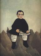 Henri Rousseau Portrait of a Child Spain oil painting artist